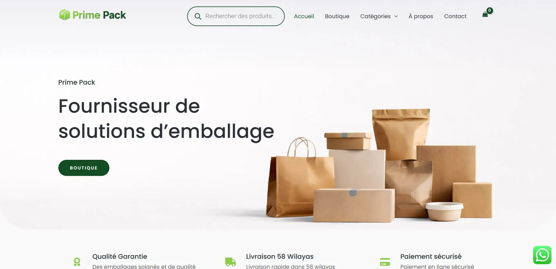 e-commerce site development Algiers Algeria